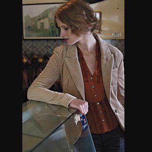 NWT Anthropologie Bromsgrove Blazer Beige 4